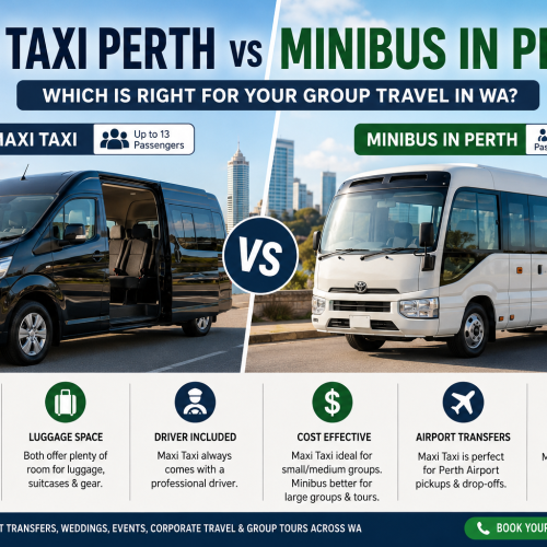 Maxi Taxi Perth vs Minibus in Perth: Which Is Right for Your Group Travel in WA?