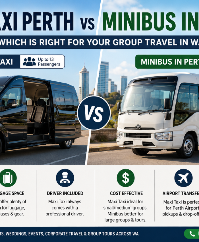Maxi Taxi Perth vs Minibus in Perth: Which Is Right for Your Group Travel in WA?