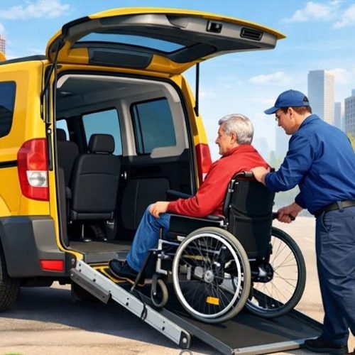 how wheelchair accessible taxis work in Perth